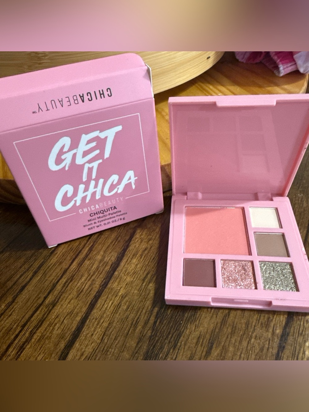 Get It Chica Mini Blush & Eye Palette - Pink